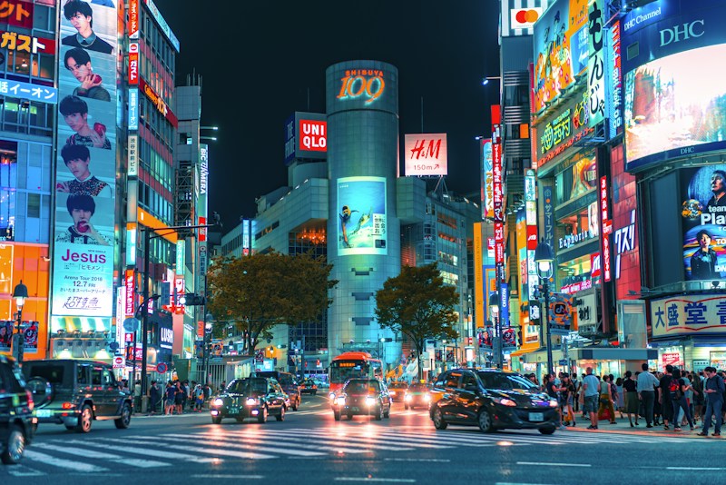 Shibuya Cyberpunk — Image Générée par IA